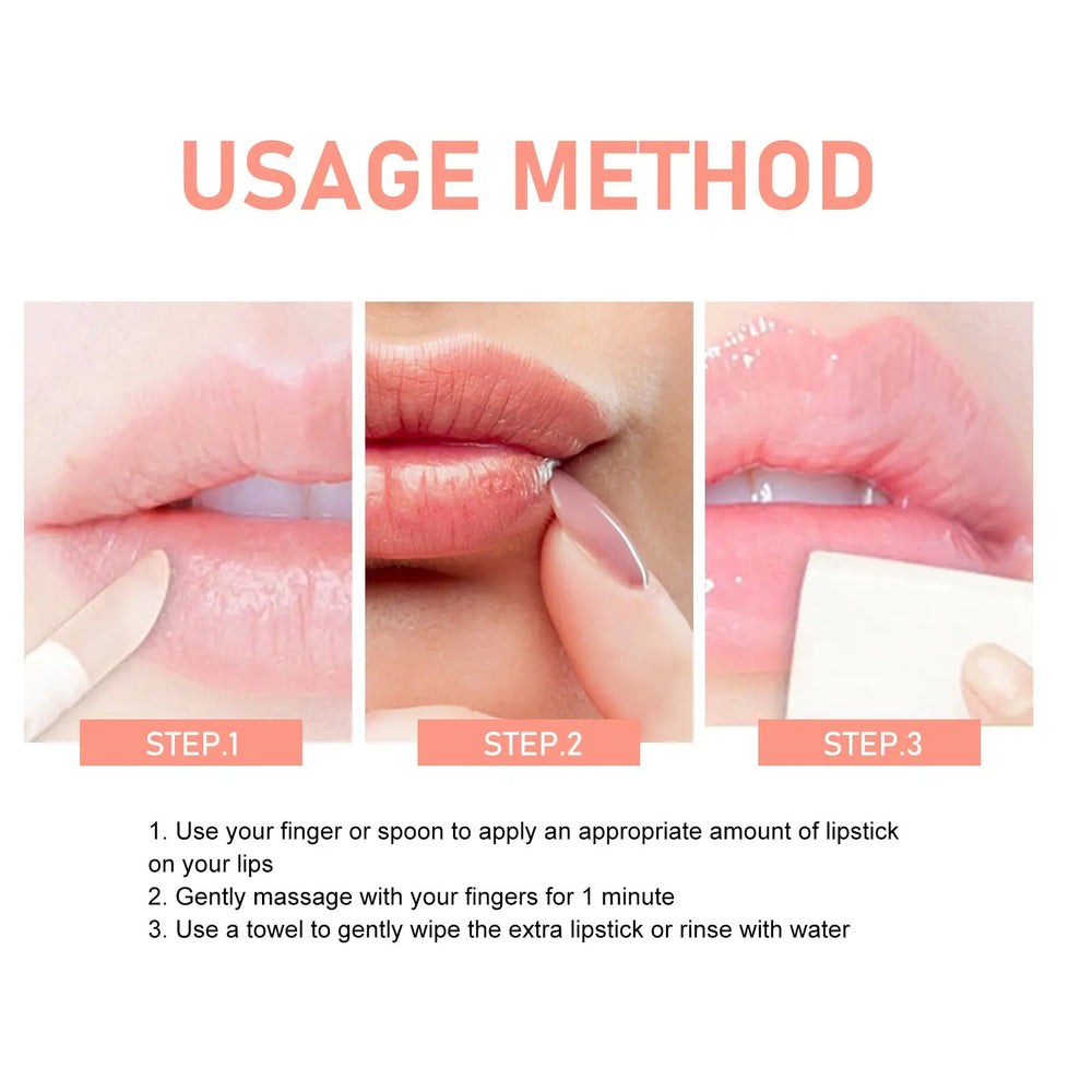 EELHOE Exfoliant pour les lèvres à la fraise - Hydratation intense et réparation des lèvres CJdropshipping