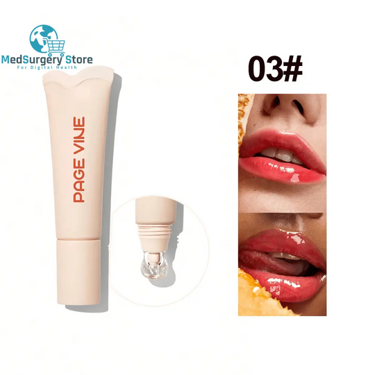 Baume à lèvres hydratant 4 couleurs avec propriétés exfoliantes - Brillant à lèvres longue durée pour femmes