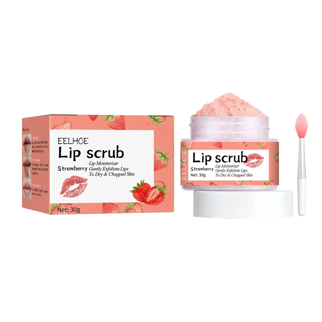 EELHOE Exfoliant pour les lèvres à la fraise - Hydratation intense et réparation des lèvres CJdropshipping