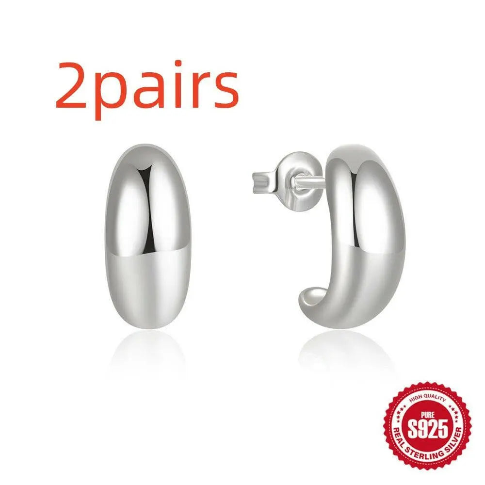 Boucle d'oreille en argent 925 en forme de C Boucle d'oreille en métal brillantBoucle d'oreille en argent 925 en forme de C Boucle d'oreille en métal brillantVêtements et accessoiresCJdropshippingMedSurgery Store For Digital HealthCJST245134805EVArgent2pairesBoucle d'oreille en argent 925 en forme de C Boucle d'oreille en métal brillant Boucle d'oreille en argent 925 en forme de C