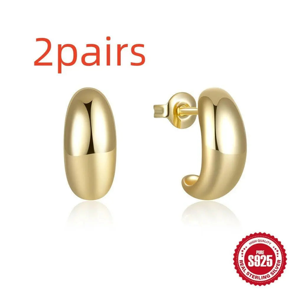 Boucle d'oreille en argent 925 en forme de C en métal brillantBoucle d'oreille en métal brillantBoucle d'oreille en argent 925 en forme de C en métal brillantBoucle d'oreille en argent 925 en forme de C en métal brillantBoucle d'oreille en argent 925 en métal brillantBoucle d'oreille en argent 925 en forme de C en métal brillantBoucle d'oreille en argent 925 en forme de C en métal brillant