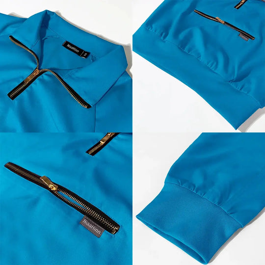 MSORMOSIA Elite Surgical Jacket - Veste de bloc élastique avec poches professionnelles (MSO-42035-37) CJdropshipping