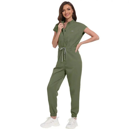 Wholesale Medical Scrubs, Women's Scrub Scrubs, Short Sleeve Scrubs, Medical Hospital Scrubs, Scrub Scrub with Pocket CJdropshipping