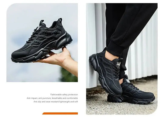 Chaussures de sécurité blanches pour hommes et femmes, antichoc, antiperforation, isolation, 6kv, résistantes à l'usure, noires, blanches, respirantes, légères MedSurgery Store For Digital Health