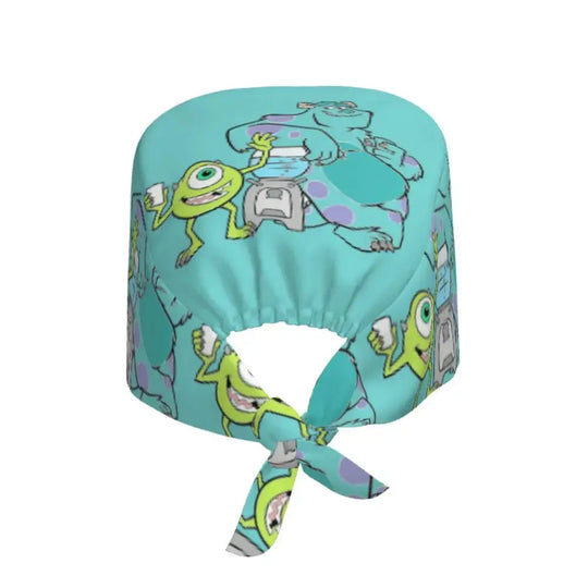 Casquette de travail réglable personnalisée avec dessin animé Monsters University, casquette chirurgicale pour hommes et femmes, casquette chirurgicale pour infirmières, médecins et chirurgiens MedSurgery Store For Digital Health