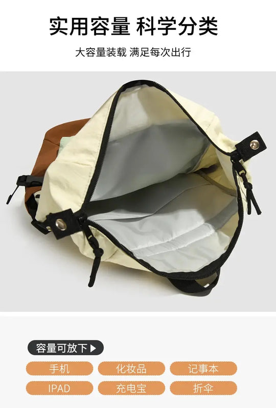 Sac à dos d'extérieur à double bandoulière pour femmes, de grande capacité. Il est portable et convient aux déplacements quotidiens et aux voyages. Il s'agit d'un cas MedSurgery Store For Digital Health