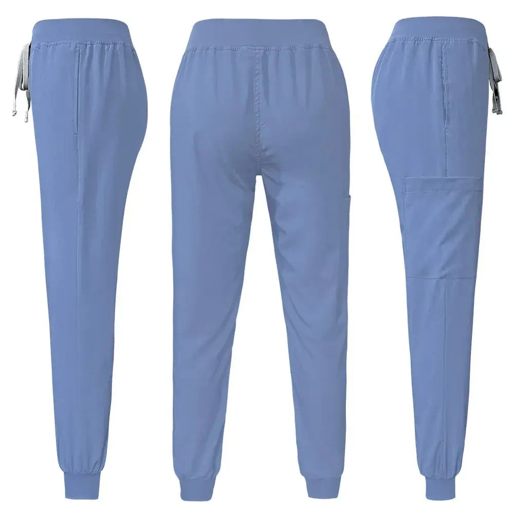 Uniformes médicaux moulants pour femmes, ensembles de blouses, accessoires de soins infirmiers, blouses de chirurgie hospitalière, cliniques dentaires, salons de beauté, vêtements de travail CJdropshipping