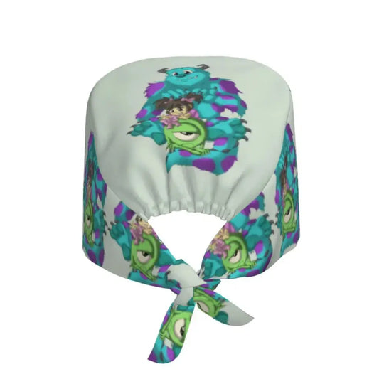 Casquette de travail réglable personnalisée avec dessin animé Monsters University, casquette chirurgicale pour hommes et femmes, casquette chirurgicale pour infirmières, médecins et chirurgiens MedSurgery Store For Digital Health