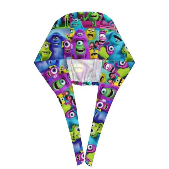 Casquette de travail réglable personnalisée avec dessin animé Monsters University, casquette chirurgicale pour hommes et femmes, casquette chirurgicale pour infirmières, médecins et chirurgiens MedSurgery Store For Digital Health