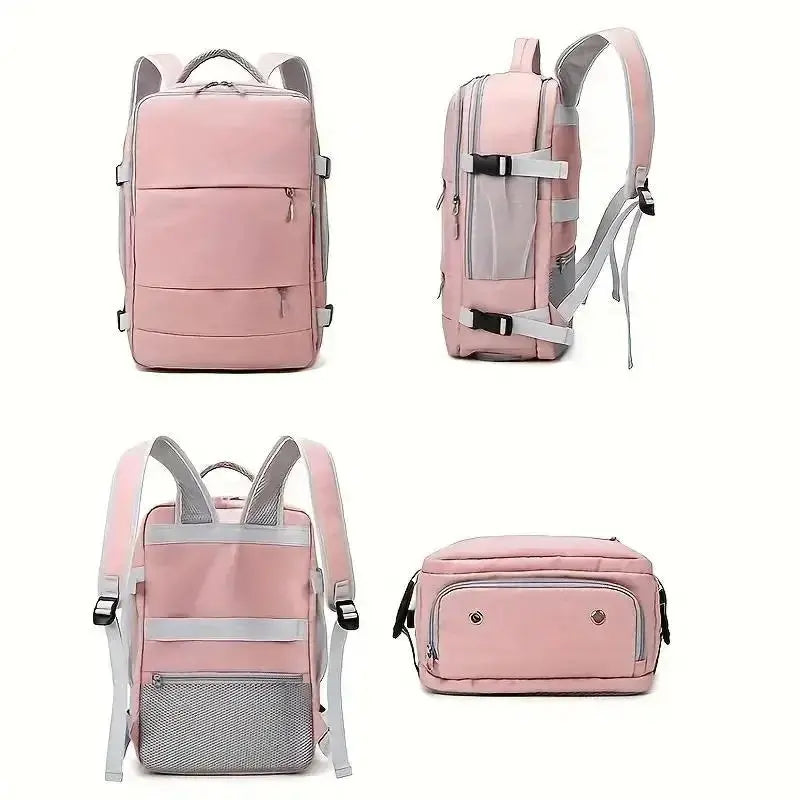 Sac à dos de voyage de grande capacité pour femmes, multifonctionnel, rangement pour chaussures, multicouche, séparation sèche et humide, imperméable MedSurgery Store For Digital Health