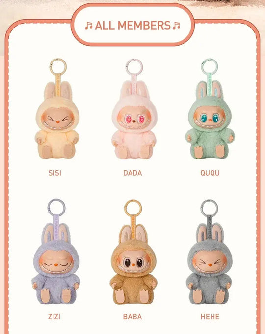 POP MART Les monstres ont un siège Porte-clés avec pendentif peluche vinyle boîte aveugle jouets boîte mystère MedSurgery Store For Digital Health