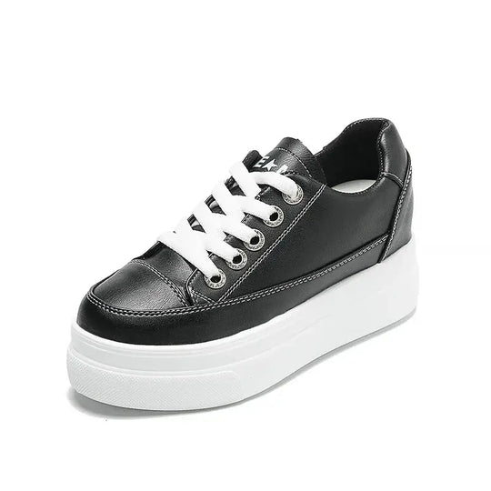 Chaussures ete femme espadrille femme basket femme compensé Baskets casual pour femmes, chaussures blanches respirantes et confortables avec talons de 8CM, hauteur de la plateforme augmentée, automne, 2022 MedSurgery Store For Digital Health