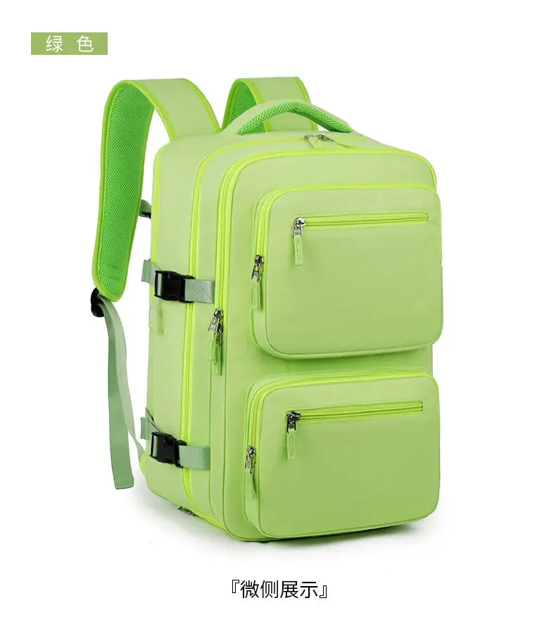 Grand sac à dos de voyage pour femmes et hommes, sac de cabine, sac à dos d'avion imperméable multifonctionnel avec chargement USB, sac à dos antivol MedSurgery Store For Digital Health