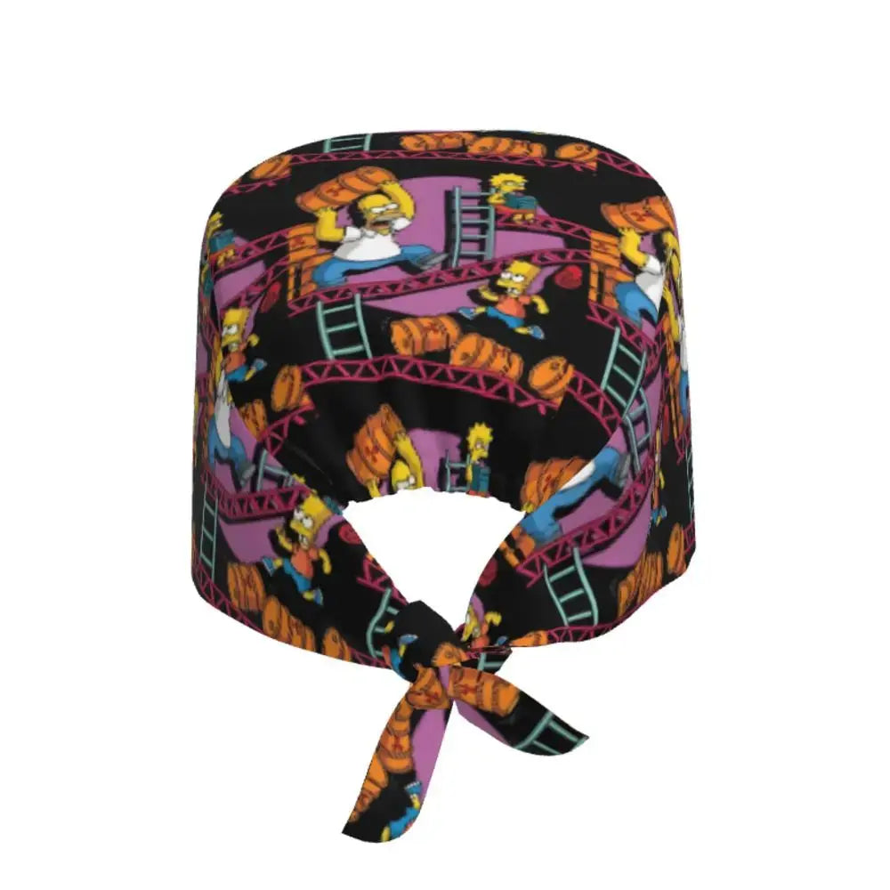 Casquette de travail réglable personnalisée avec explosion de cerveau, casquette chirurgicale des Simpsons, casquette chirurgicale pour infirmier, médecin, chirurgien, pour Chef MedSurgery Store For Digital Health