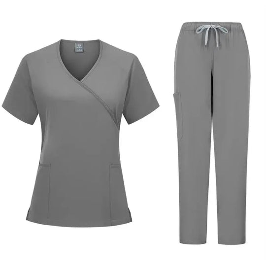 Nouvel ensemble d'uniformes médicaux, d'uniformes de médecin, de blouses de chirurgie, de vêtements de travail pour salons de beauté, de vêtements de travail pour dentistes CJdropshipping