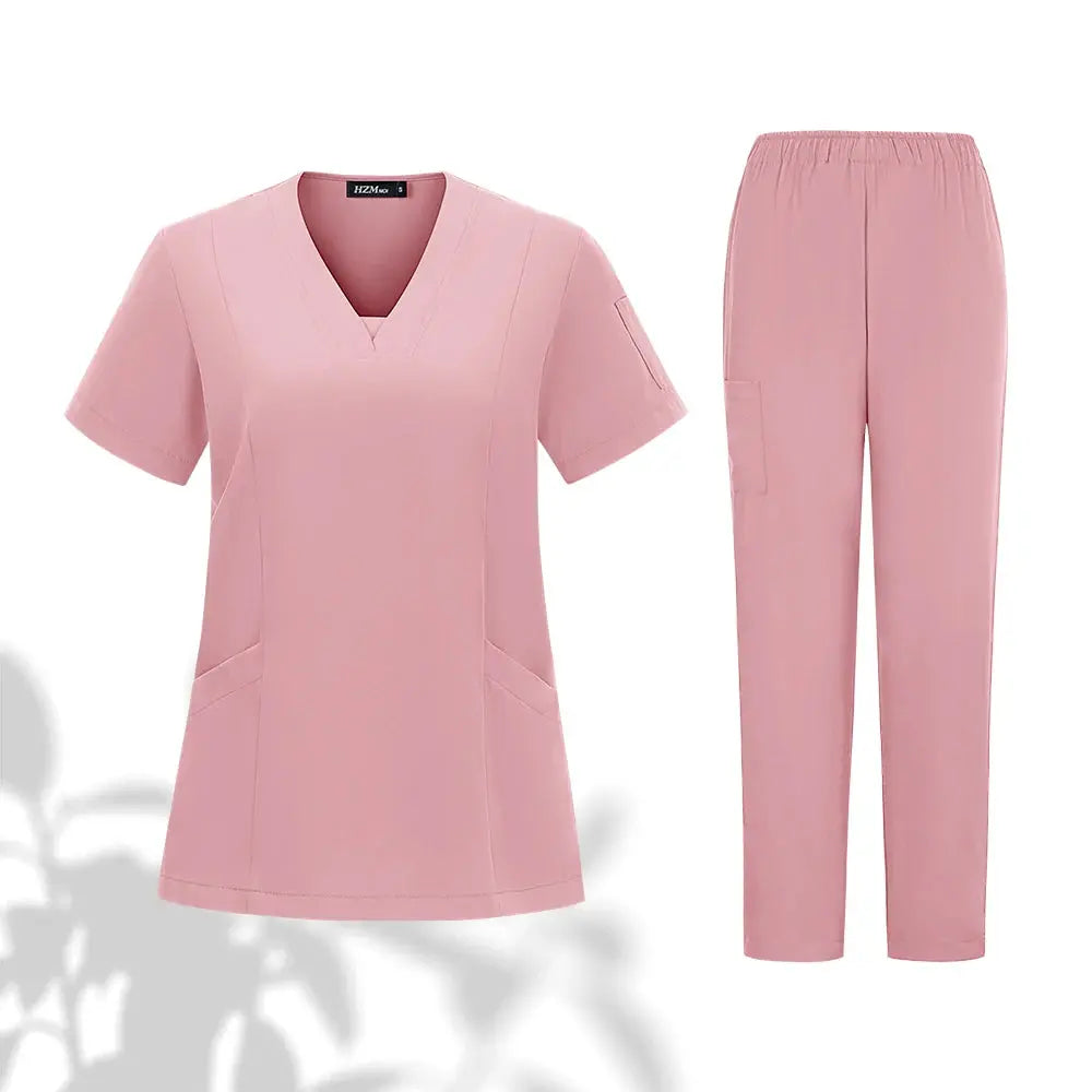 Ensemble d'uniformes médicaux pour hommes et femmes, vêtements de travail pour médecins, infirmières, cliniques dentaires, salons de beauté CJdropshipping