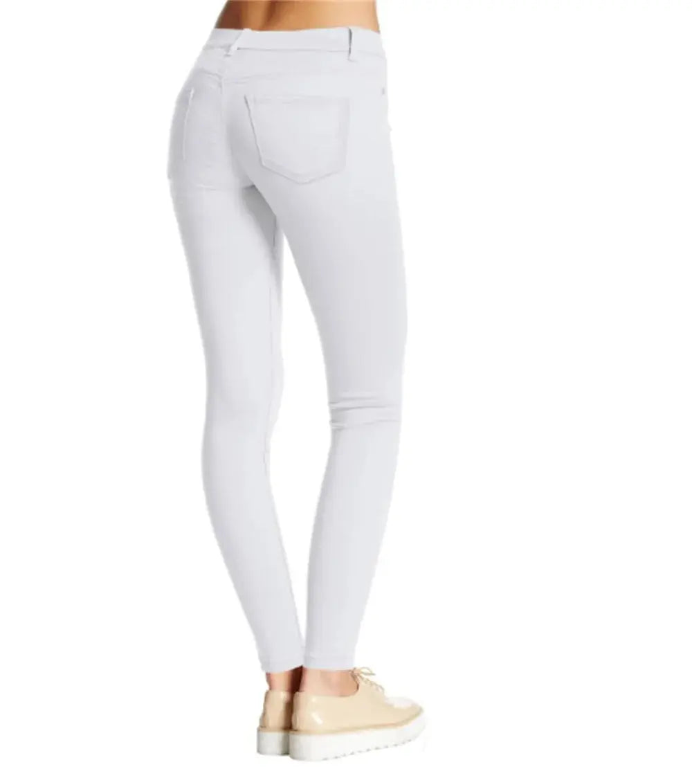 Jeans extensibles en coton pour femmes, pantalons décontractés, blancs, ultra-extensibles, confortables, pour le travail MedSurgery Store For Digital Health