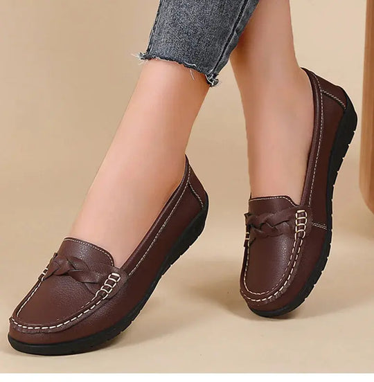 Chaussures pour femmes 2025, Nouvelles chaussures plates en cuir souple, Mocassins pour femmes, Chaussures plates décontractées, Chaussures pour femmes, Chaussures blanches pour femmes MedSurgery Store For Digital Health