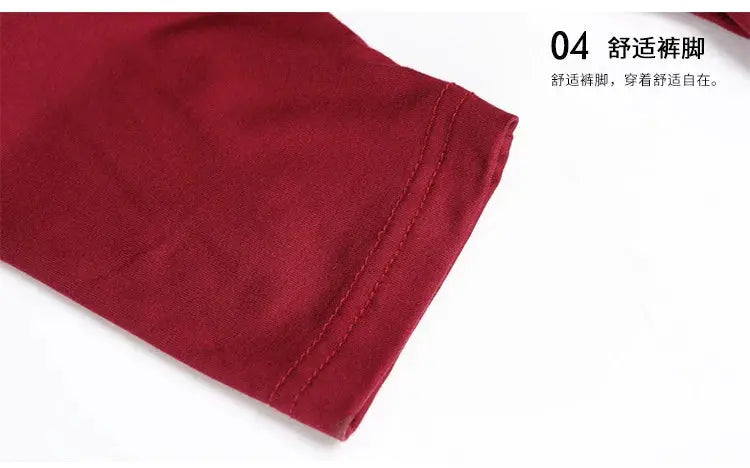 Leggings extensibles en fibre de bambou pour femmes, neuf points, décontractés, grande taille, printemps, été et automne, nouveau de 2024 DSers Fulfillment