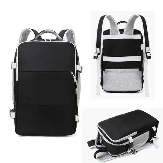 Sac à dos de voyage de grande capacité pour femmes, multifonctionnel, rangement pour chaussures, multicouche, séparation sèche et humide, imperméable MedSurgery Store For Digital Health