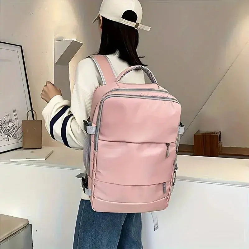 Sac à dos de voyage de grande capacité pour femmes, multifonctionnel, rangement pour chaussures, multicouche, séparation sèche et humide, imperméable MedSurgery Store For Digital Health