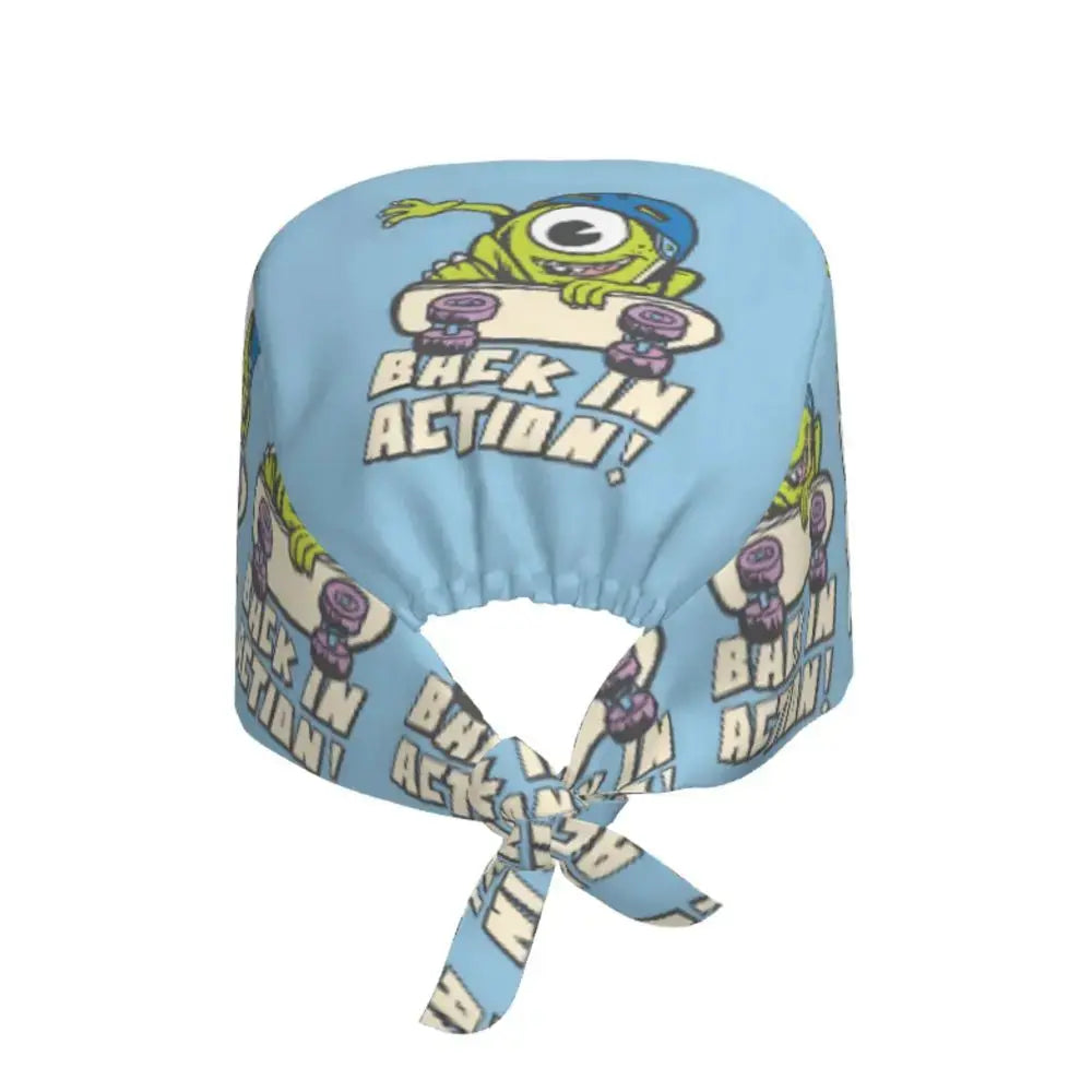 Casquette de travail réglable personnalisée avec dessin animé Monsters University, casquette chirurgicale pour hommes et femmes, casquette chirurgicale pour infirmières, médecins et chirurgiens MedSurgery Store For Digital Health