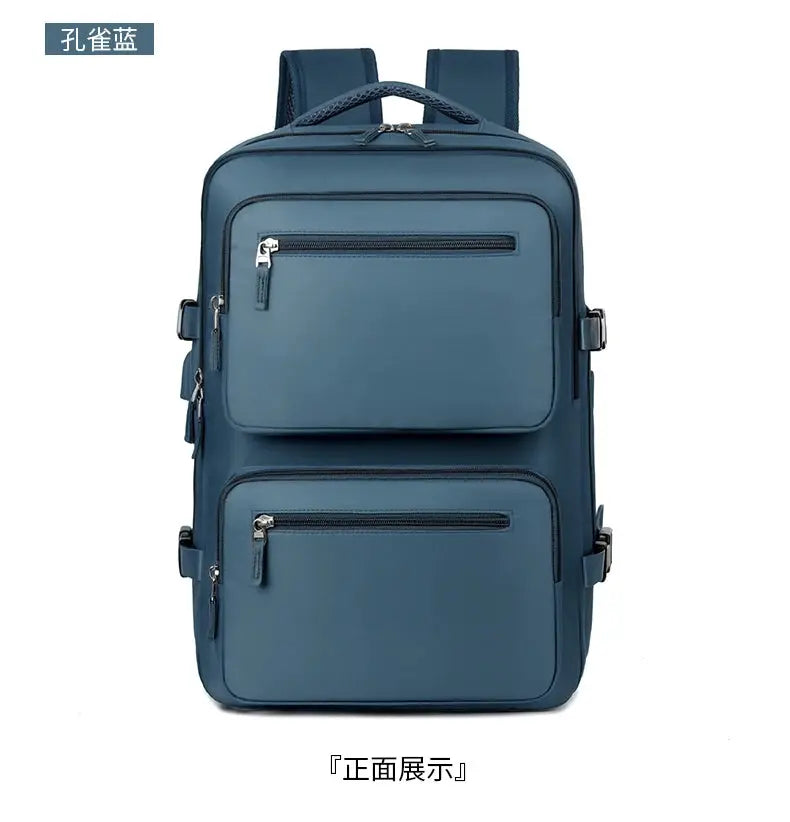 Grand sac à dos de voyage pour femmes et hommes, sac de cabine, sac à dos d'avion imperméable multifonctionnel avec chargement USB, sac à dos antivol MedSurgery Store For Digital Health