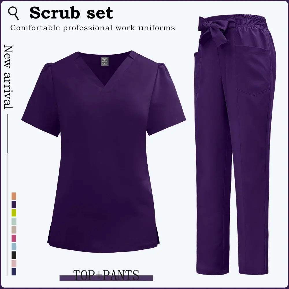 Vêtements de travail à manches courtes pour les cliniques, blouses pour femmes, blouses d'hôpital, combinaisons pour dentistes, accessoires pour infirmières CJdropshipping