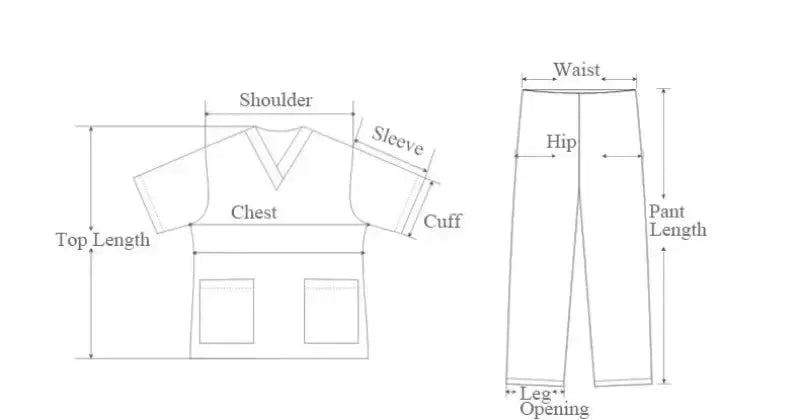 Blouse chirurgicale pour médecin et infirmière, ensemble de gommage pour femme, vêtements de travail pour salon de beauté, blouse clinique, pantalon de gommage, tunique d'infirmière pour Spa CJdropshipping