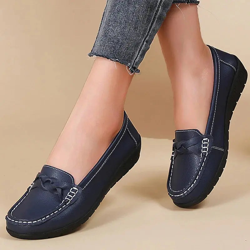 Chaussures pour femmes 2025, Nouvelles chaussures plates en cuir souple, Mocassins pour femmes, Chaussures plates décontractées, Chaussures pour femmes, Chaussures blanches pour femmes MedSurgery Store For Digital Health