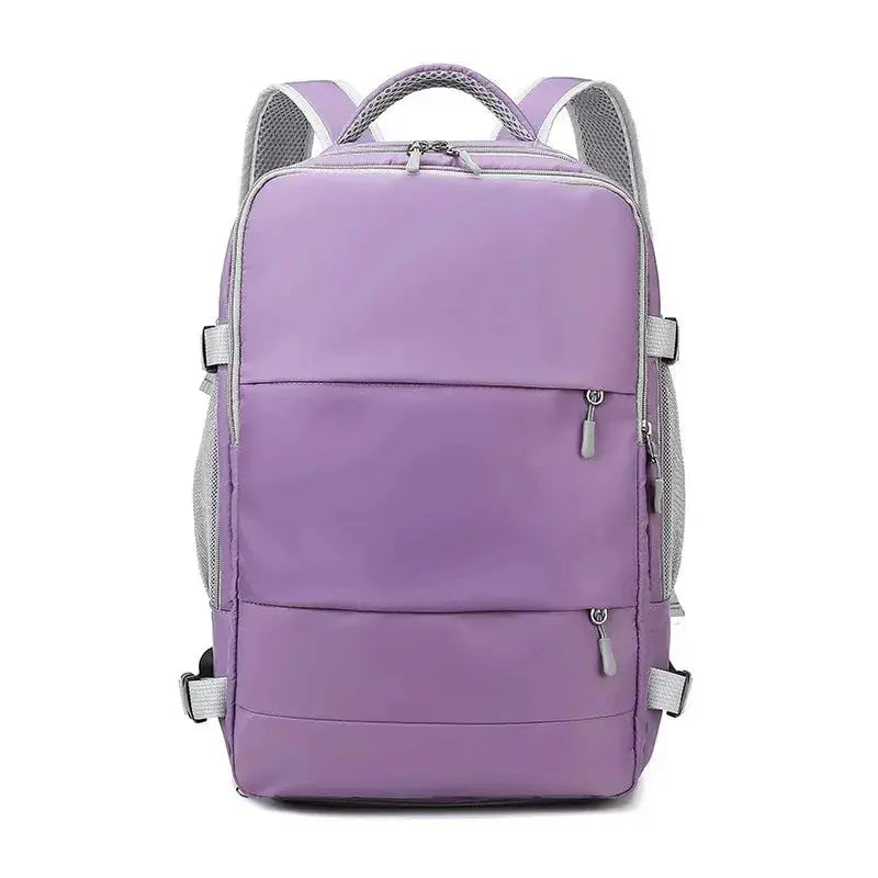 Sac à dos de voyage de grande capacité pour femmes, multifonctionnel, rangement pour chaussures, multicouche, séparation sèche et humide, imperméable MedSurgery Store For Digital Health