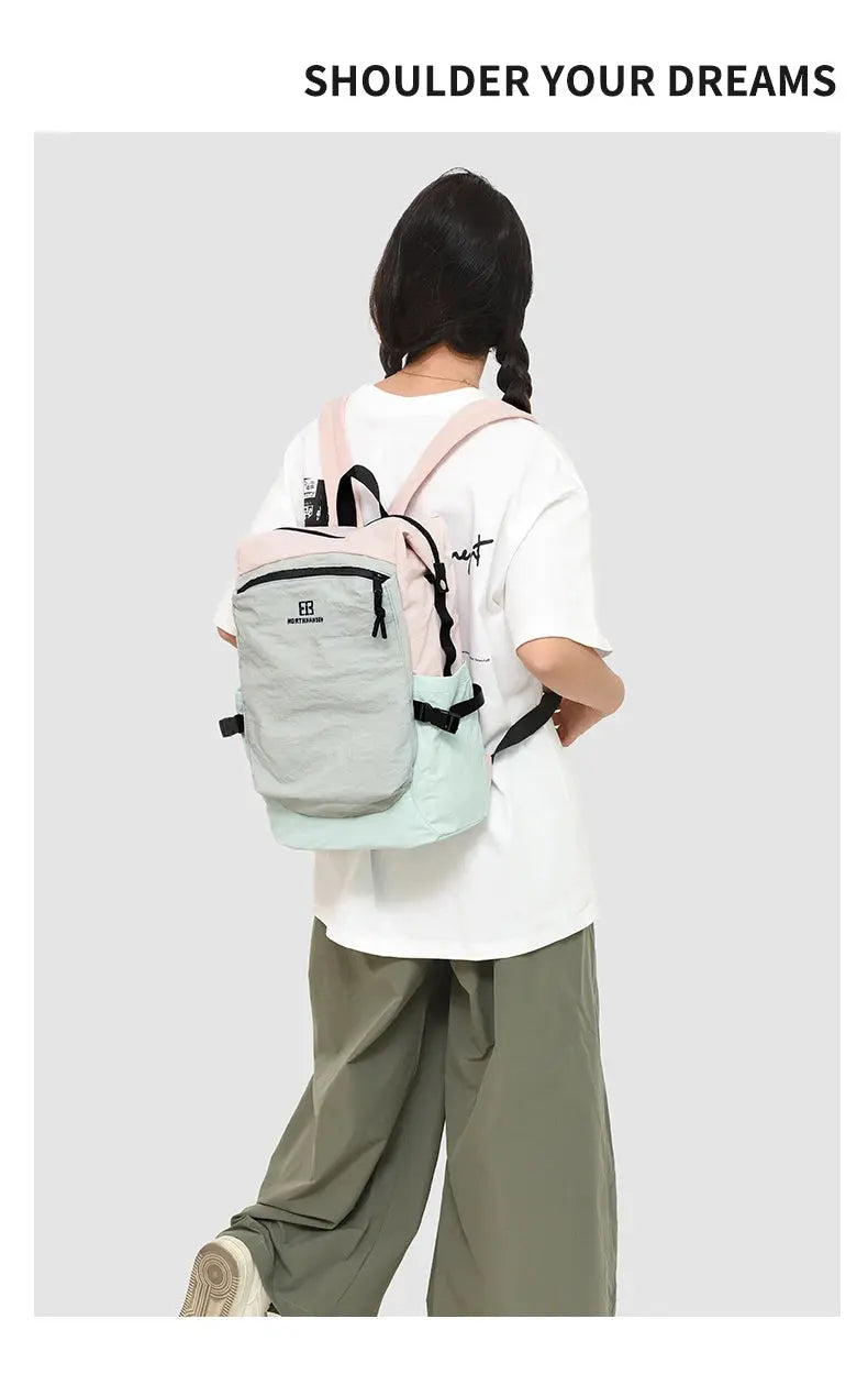Sac à dos d'extérieur à double bandoulière pour femmes, de grande capacité. Il est portable et convient aux déplacements quotidiens et aux voyages. Il s'agit d'un cas MedSurgery Store For Digital Health