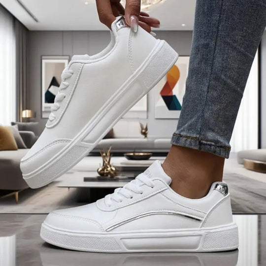 Chaussures de course blanches élégantes pour femmes, légères, respirantes, à la mode, pratiques, décontractées, chaussures de course esthétiques à la mode MedSurgery Store For Digital Health
