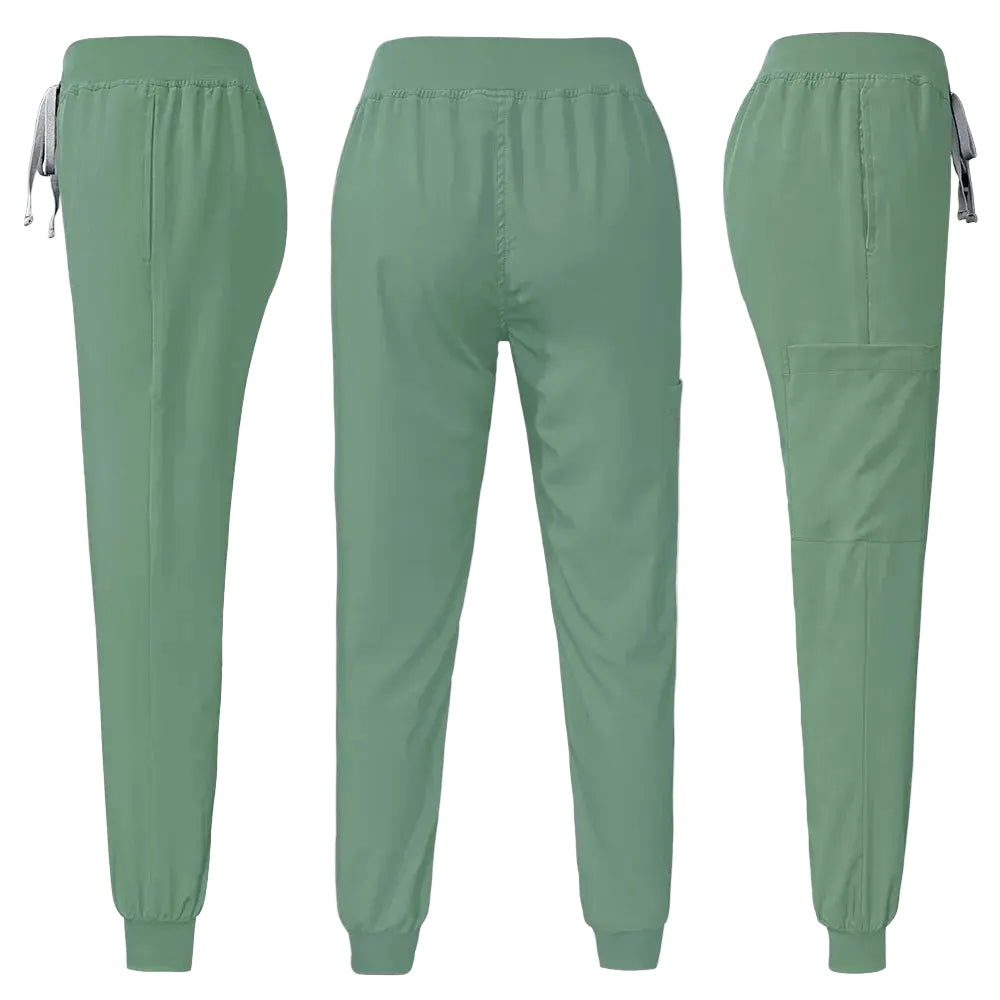 Uniformes médicaux moulants pour femmes, ensembles de blouses, accessoires de soins infirmiers, blouses de chirurgie hospitalière, cliniques dentaires, salons de beauté, vêtements de travail CJdropshipping