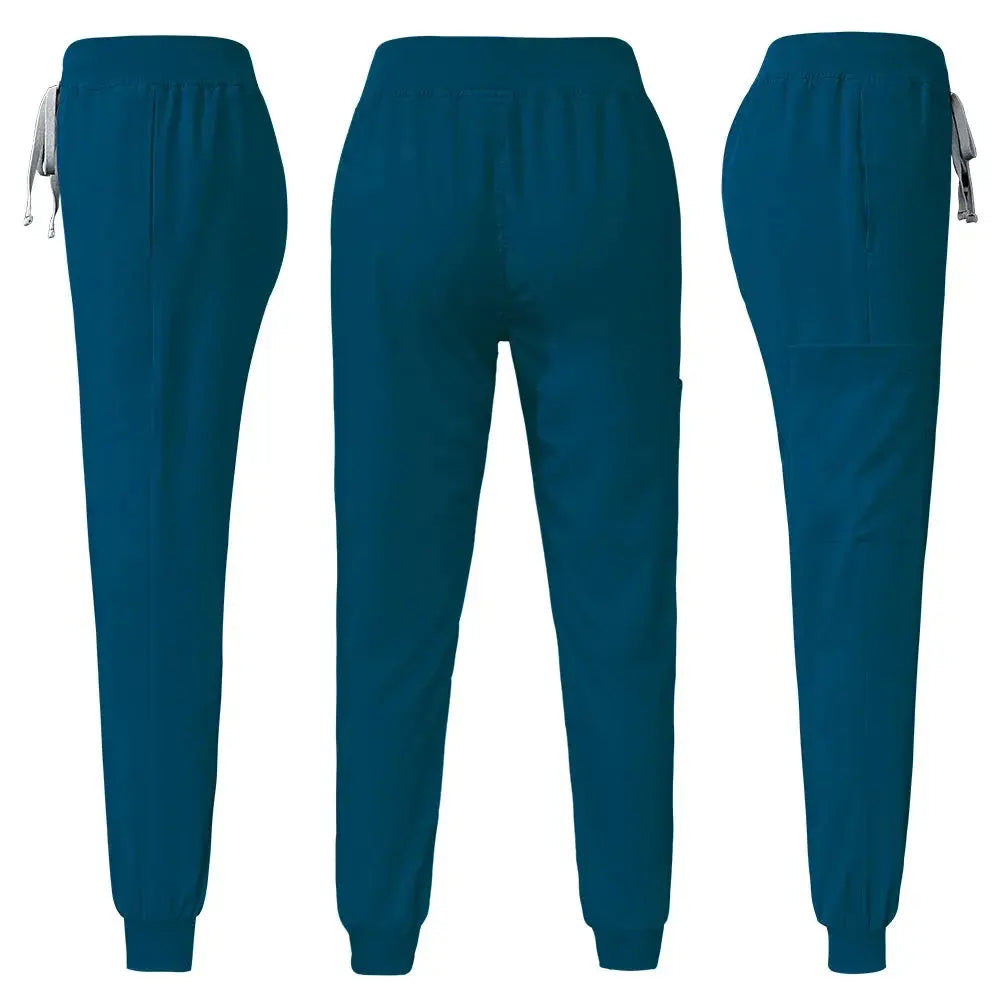 Uniformes médicaux moulants pour femmes, ensembles de blouses, accessoires de soins infirmiers, blouses de chirurgie hospitalière, cliniques dentaires, salons de beauté, vêtements de travail CJdropshipping