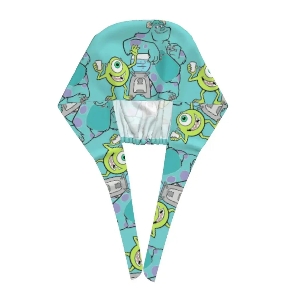 Casquette de travail réglable personnalisée avec dessin animé Monsters University, casquette chirurgicale pour hommes et femmes, casquette chirurgicale pour infirmières, médecins et chirurgiens MedSurgery Store For Digital Health