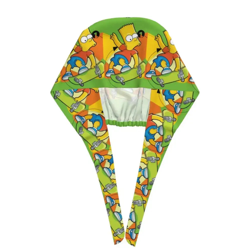 Personnalisé The Simpsons Cartoon Staff Medical Scrubs Hat Men Women Medical Nursing Surgical Scrub Caps MedSurgery Store For Digital Health