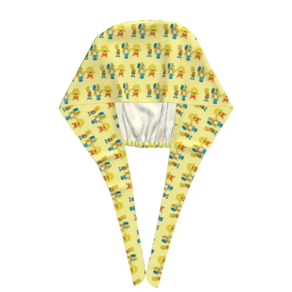 Personnalisé The Simpsons Cartoon Staff Medical Scrubs Hat Men Women Medical Nursing Surgical Scrub Caps MedSurgery Store For Digital Health