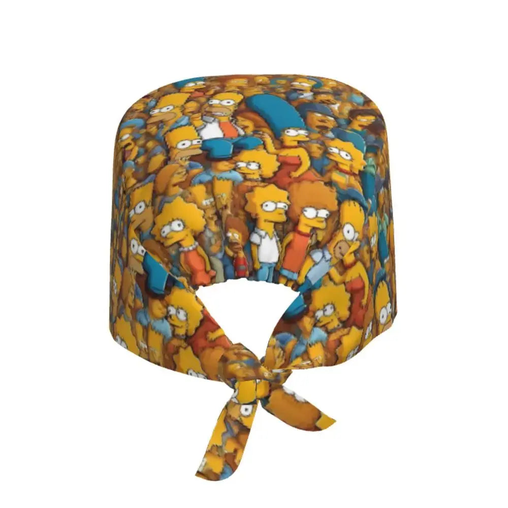 Casquette de travail réglable personnalisée avec explosion de cerveau, casquette chirurgicale des Simpsons, casquette chirurgicale pour infirmier, médecin, chirurgien, pour Chef MedSurgery Store For Digital Health