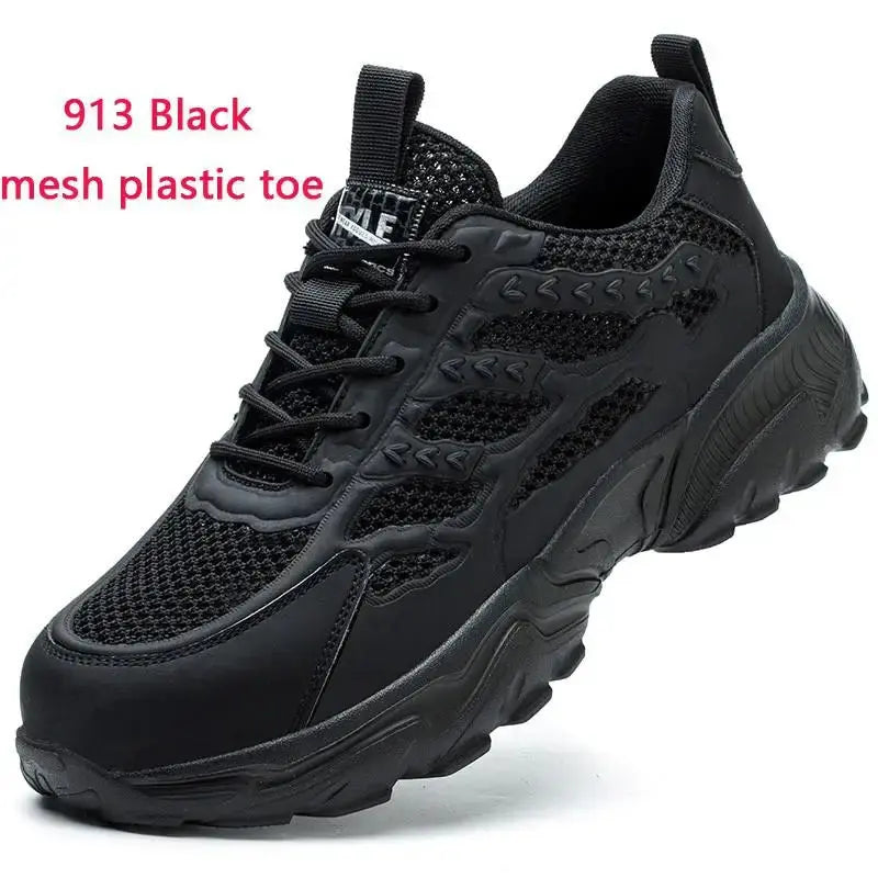 Chaussures de sécurité blanches pour hommes et femmes, antichoc, antiperforation, isolation, 6kv, résistantes à l'usure, noires, blanches, respirantes, légères MedSurgery Store For Digital Health