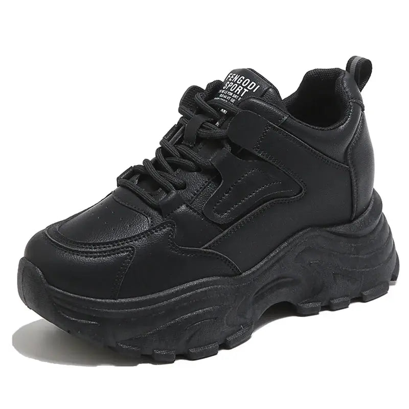 Baskets blanches à plateforme, chaussures vulcanisées à lacets à fond épais, cuir Pu, respirant, printemps 2024 MedSurgery Store For Digital Health