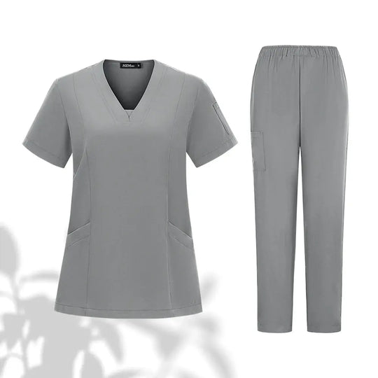 Ensemble d'uniformes médicaux pour hommes et femmes, vêtements de travail pour médecins, infirmières, cliniques dentaires, salons de beauté CJdropshipping
