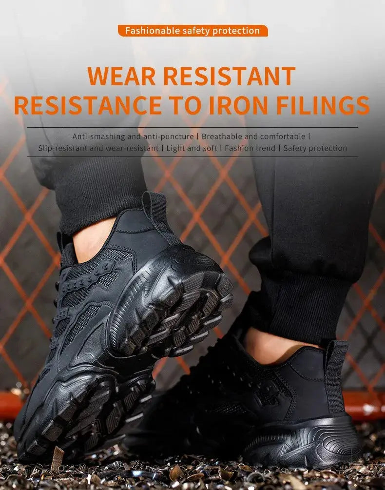 Chaussures de sécurité blanches pour hommes et femmes, antichoc, antiperforation, isolation, 6kv, résistantes à l'usure, noires, blanches, respirantes, légères MedSurgery Store For Digital Health