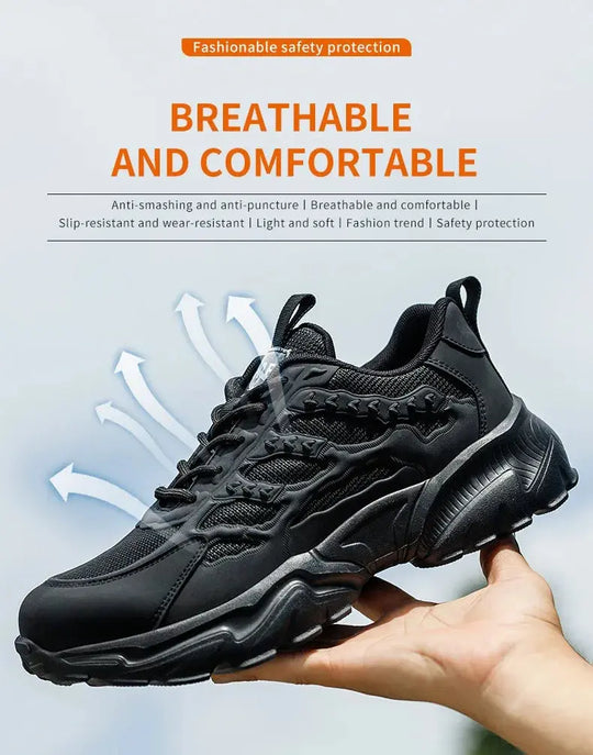 Chaussures de sécurité blanches pour hommes et femmes, antichoc, antiperforation, isolation, 6kv, résistantes à l'usure, noires, blanches, respirantes, légères MedSurgery Store For Digital Health