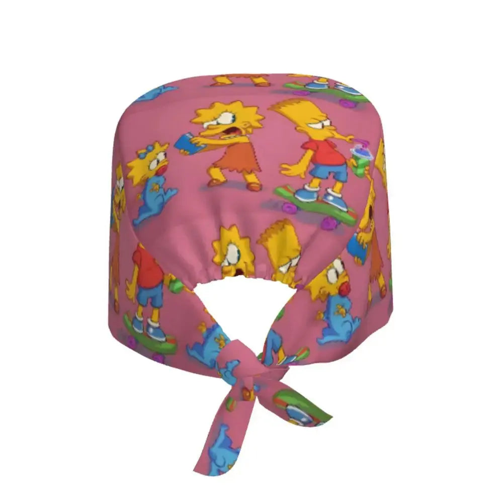 Casquette de travail réglable personnalisée avec explosion de cerveau, casquette chirurgicale des Simpsons, casquette chirurgicale pour infirmier, médecin, chirurgien, pour Chef MedSurgery Store For Digital Health