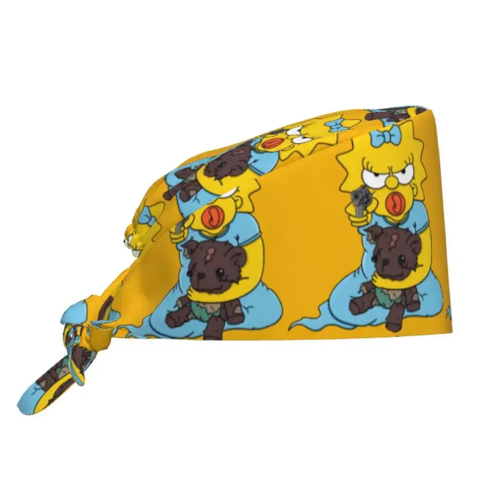 Casquette de travail réglable personnalisée avec explosion de cerveau, casquette chirurgicale des Simpsons, casquette chirurgicale pour infirmier, médecin, chirurgien, pour Chef MedSurgery Store For Digital Health