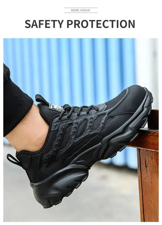 Chaussures de sécurité blanches pour hommes et femmes, antichoc, antiperforation, isolation, 6kv, résistantes à l'usure, noires, blanches, respirantes, légères MedSurgery Store For Digital Health