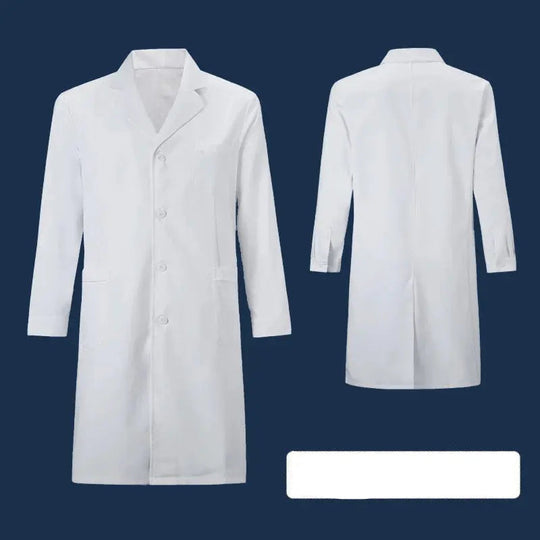 Blouse blanche, vêtements expérimentaux pour étudiants universitaires, vêtements médicaux à manches longues pour hommes et femmes, chimie et médecine à manches courtes MedSurgery Store For Digital Health