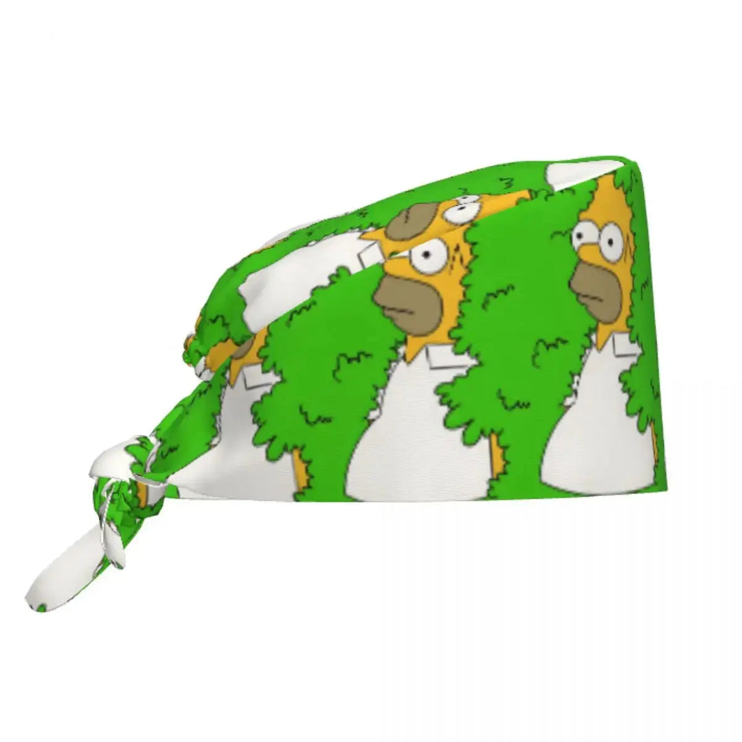 Casquette de travail réglable personnalisée avec explosion de cerveau, casquette chirurgicale des Simpsons, casquette chirurgicale pour infirmier, médecin, chirurgien, pour Chef MedSurgery Store For Digital Health