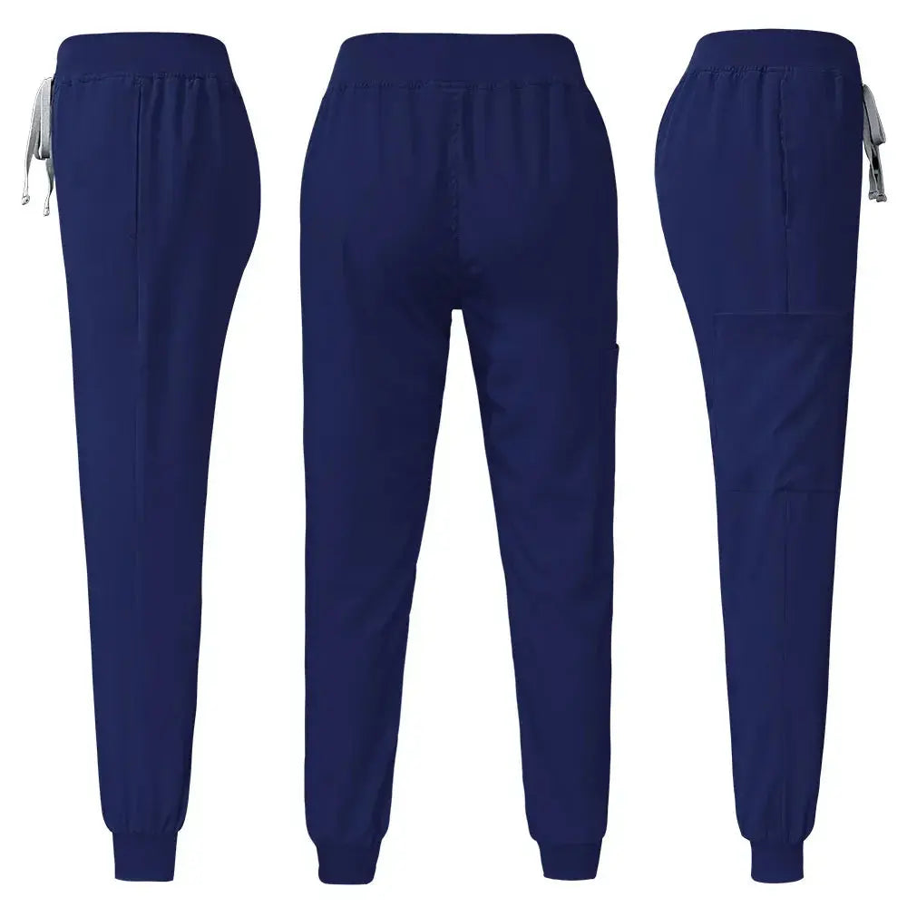 Uniformes médicaux moulants pour femmes, ensembles de blouses, accessoires de soins infirmiers, blouses de chirurgie hospitalière, cliniques dentaires, salons de beauté, vêtements de travail CJdropshipping